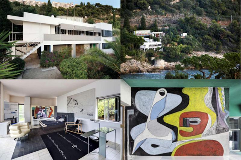 Les fresques murales controversées de Le Corbusier à la Villa E-1027, Cap Martin